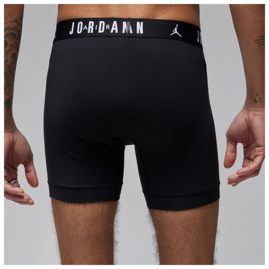 Jordan Ανδρικό εσώρουχο Flight Cotton Core Boxer Briefs 3-Pack